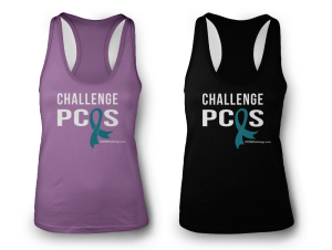 PCOS Awareness Racerback - Challenge PCOS