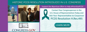 Historic PCOS Resolution Introduced in U.S. Congress