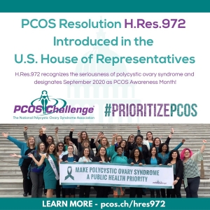 2020 PCOS Awareness Month Resolution - HRes972