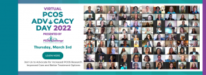 Save the date PCOS Advocacy Day 2022