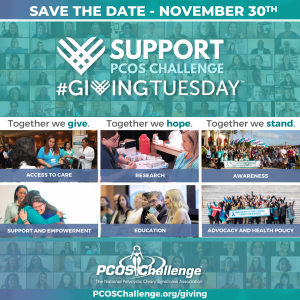 #GivingTuesday - Help End PCOS